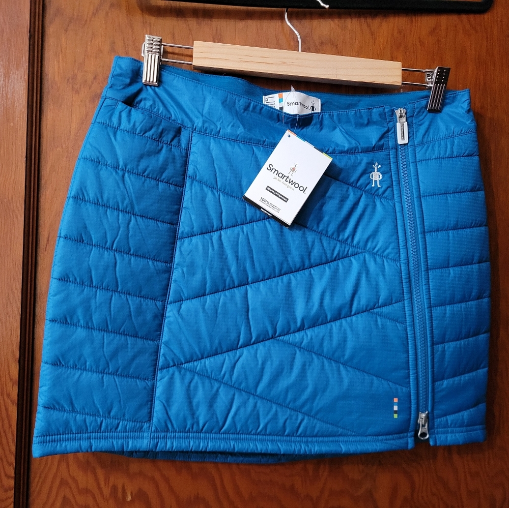 Smartwool Women’s Smartloft 120 Skirt, Size M, Ocean Abyss Blue